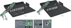 05075832001 Drehmomentschl-Set Safe-Torqe 1/4', 2-12 Nm, 23-teilig Wera