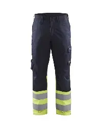 Produktfoto 1 von 170515198933 Arbeitshose Inhärent Stahl Navy/ HighVis Gelb C152