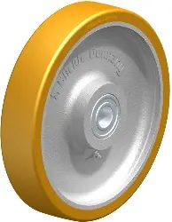 Produktfoto 1 von GTH 251/25K BLICKLE Rad mit PU-Laufbelag Extrathane, mit Guss-Radkörper
