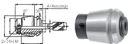 Produktfoto 1 von 13367011100 Spannzange CET40-GB ISO15488-A 11,00mm FAHRION