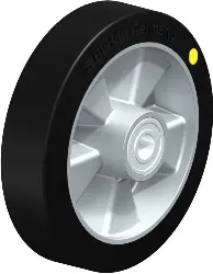 Produktfoto 1 von ALEV 161/15K-EL BLICKLE Schwerlast-Rad mit Elastik-Vollgummireifen EasyRoll