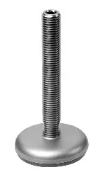 Produktfoto 1 von 65575100 Stellfuss 340 Form AG, M16x75mm lang, Tellerdurchmesser 60mm