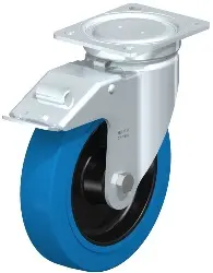 Produktfoto 1 von LU-POEV 200XR-FI-SB BLICKLE Stahlblech-Lenkrolle, schwere, geschlossene Ausf.