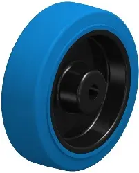 Produktfoto 1 von POEV 125/12R-SB BLICKLE Schwerlast-Rad mit Elastik-Vollgummireifen EasyRoll