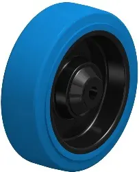 Produktfoto 1 von POEV 125/10KD-SB BLICKLE Schwerlast-Rad mit Elastik-Vollgummireifen EasyRoll
