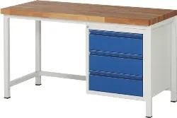 Produktfoto 1 von 03-8157I1-157R4S.11 Werkbank BASIC-8 - 8157I - BF B1500xT700xH840 mm
