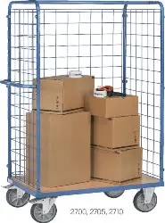 Produktfoto 1 von 8581-1 Paketwagen 8581-1 mit Draht- gitterwänden
