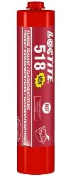 Produktfoto 1 von 2069177 LOCTITE 518, Anaerobe Flächendichtung, mittelfest, Farbe: rot, 300ML Kartusche