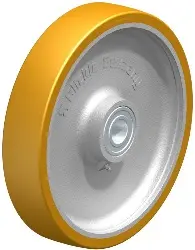 Produktfoto 1 von GTH 300/30K BLICKLE Rad mit PU-Laufbelag Extrathane, mit Guss-Radkörper