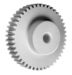 29705000 Stirnzahnrad aus POM Modul 2,5 50 Zähne Zahnbreite 20mm