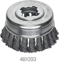 Produktfoto 1 von 423.16X Topfbürste, Stahldraht gewellt, X-LOCK