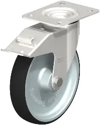 Produktfoto 1 von LEX-PATH 200XR-FI BLICKLE Edelstahl-Lenkrolle mit Anschraubplatte