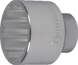 Produktfoto 1 von 500650 Steckschlüssel Einsätze 1' Stecknuß 65mm