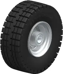 Produktfoto 1 von VLE 255/25-75K BLICKLE Schwerlast-Rad mit Super-Elastik-Vollgummireifen