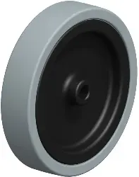 VPA 150/12G BLICKLE Rad mit Vollgummireifen mit Kunststoff-Felge