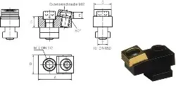 X54016 Niederzug Spannklemme M12x1,75x16mm MITEE-BITE