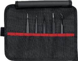 Produktfoto 1 von 92 00 01 ESD ESD Universalpinzetten-Set 5-teilig -KNIPEX-