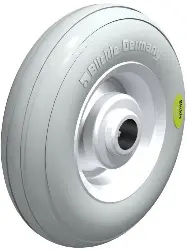 Produktfoto 1 von VW 125/15R-SG BLICKLE Rad mit Weichgummireifen Soft, mit Stahlblech-Felge