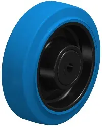 Produktfoto 1 von POEV 160/12KD-SB BLICKLE Schwerlast-Rad mit Elastik-Vollgummireifen EasyRoll