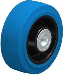 Produktfoto 1 von POEV 100/15K-SB BLICKLE Schwerlast-Rad mit Elastik-Vollgummireifen EasyRoll
