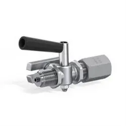 Produktfoto 1 von 9022/ES 9022/ES, Mano-Absperrhahn, Zapfen - Spannmuffe, ES 1.4571, G 1/2, 60x25x10