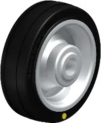 Produktfoto 1 von V 80/12R-EL BLICKLE Rad mit Standard-Vollgummireifen