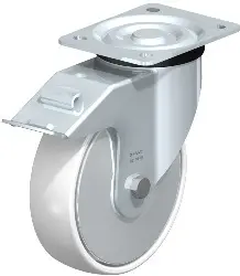 Produktfoto 1 von L-PO 175XR-FI-FA BLICKLE Stahlblech-Lenkrolle, mittelschwere Ausführung