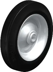 Produktfoto 1 von V 252/25R BLICKLE Rad mit Standard-Vollgummireifen u. Stahlblech-Felge