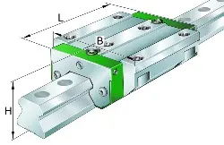 Produktfoto 1 von 0960898061430 SCHAEFFLER Führungswagen für Rollenumlaufeinheit