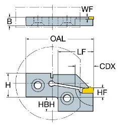 Produktfoto 1 von MS-R151.20-13-15 SANDVIK Q-CUT Einsätze