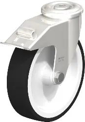 Produktfoto 1 von LEXR-POTH 200G-FI BLICKLE Edelstahl-Lenkrolle mit Rückenloch