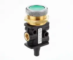 Produktfoto 1 von 03041502 3/2-WV-NC G1/8 Knopf Grün