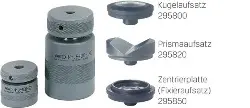 72496 AMF-Schraubbock mit flacher Auflage und Stahlunterteil AMF