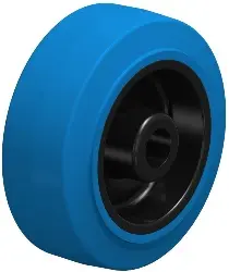 Produktfoto 1 von POEV 80/12G-SB BLICKLE Schwerlast-Rad mit Elastik-Vollgummireifen EasyRoll
