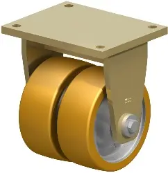 Produktfoto 1 von BSD-GTH 202K BLICKLE Stahlgeschweißte Schwerlast-Doppel-Bockrolle