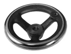 Produktfoto 1 von 67223600 Speichen-Handrad DIN 950 aus Grauguss, Drm: 360mm