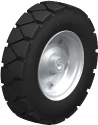 VLE 410/25-90K BLICKLE Schwerlast-Rad mit Super-Elastik-Vollgummireifen