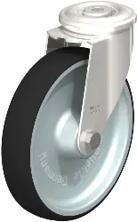 Produktfoto 1 von LEXR-PATH 200XR BLICKLE Edelstahl-Lenkrolle mit Rückenloch