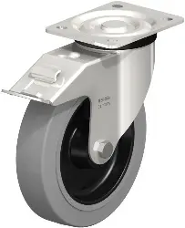 Produktfoto 1 von LX-POEV 200XR-FI-SG BLICKLE Edelstahl-Lenkrolle, mittelschwere Ausführung