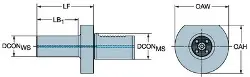 Produktfoto 1 von VDI4032SL32N088 SANDVIK Adapter VDI - CoroTurn® SL