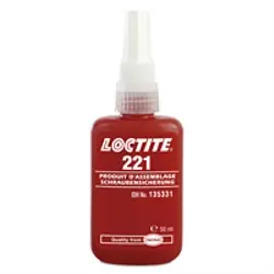 135331 LOCTITE 221, Anaerobe Schraubensicherung, niedrigfest, 50ML Flasche