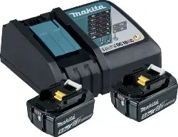 Produktfoto 1 von 197570-9 Akku-Kit 18 V 2× 5.0 Ah Li-Ion - MAKITA -