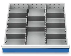 Produktfoto 1 von 139BLH200 Metalleinteilung 10-teilig für R 24-24