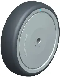 Produktfoto 1 von TPA 126/8KD-FK BLICKLE Rad mit thermoplastischem Gummi-Laufbelag