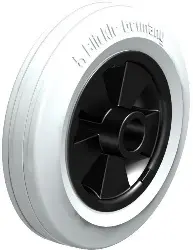 Produktfoto 1 von VPP 150/20G-SG BLICKLE Rad mit Standard-Vollgummireifen u. Kunststoff-Felge