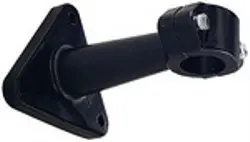 Produktfoto 1 von 9096 9096, Messgerätehalter, Ausladung 160, aus Aluminium schwarz lackiert