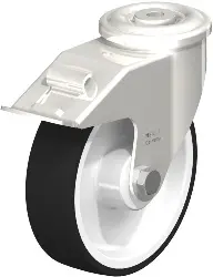 Produktfoto 1 von LEXR-POTH 160G-FI BLICKLE Edelstahl-Lenkrolle mit Rückenloch