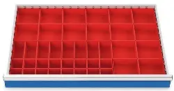 Produktfoto 1 von 159BLH75 Kleinteilekästen 40-teilig für R 36-24