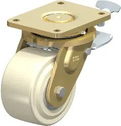 LS-GSPO 152K-35-ST-RI2 BLICKLE Stahlgeschweißte Super-Schwerlast-Lenkrolle