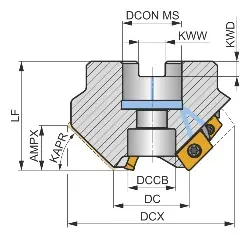 Produktfoto 1 von 35T03R-S30XP1614-C PRAMET Halter